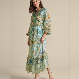 NWOT Soft Surroundings Baroque Maxi Dress